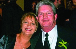 Ava Keeney and her husband