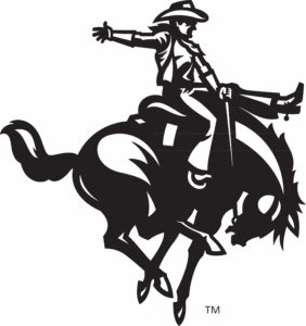 Horse rider icon - black PNG