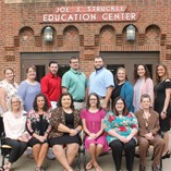 Senior education majors are beginning their student teaching assignments in area schools. The students along with education faculty include (front row, left to right) Dr. Martie Young, Jamie Sutherland, Adrianna Tibbetts, Heather Armbruster, Tricia Franke, Dr. Christee Jenlink; (second row) Bailie Hollingshead, Jessica Butzback, Jennifer Gilbreath, Cole Ward, Ethan Kennedy, Jared Fast, Katie Couey, Kelsey Schumpert, Katlyn Anderson, and Ryann Blackburn.