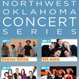 NWOSU concert series graphic