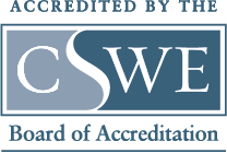 CSWE accredited by boa Logo