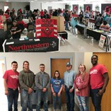 Students attending Saturday’s Spring Showcase at Northwestern were able to visit with members of student organizations and faculty.