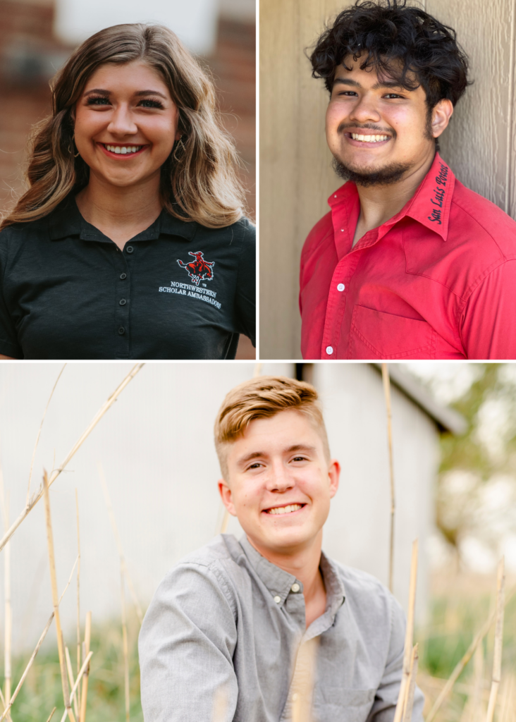 Image 5 Top Row (Left to Right): Tara Owen, Evan Silva Bottom Row: Noah Voth
