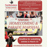 2025 Homecoming theme, parade marshal nominations due March 12