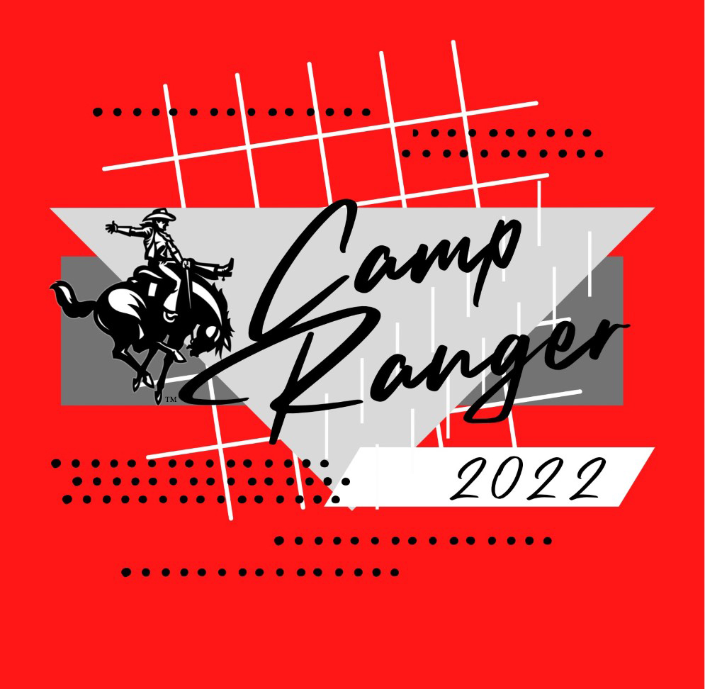 Camp Ranger t-shirt given to all incoming freshmen who attend.