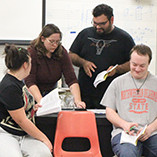 Cast, Crew Preparing for ‘Blithe Spirit’ Production at Northwestern Feb. 22-24