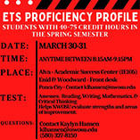 ETS Proficiency Profile Approaching for Northwestern Students