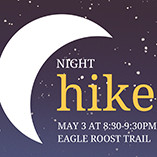 Ledbetter Leading Nocturnal Hike at Salt Plains National Wildlife Refuge May 3
