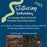 Ledbetter to Share Knowledge of Reptiles, Amphibians at Cherokee Event