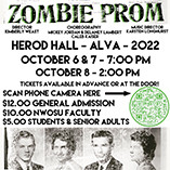 Northwestern Fine Arts to present 'Zombie Prom’ Oct. 6, 7, 8