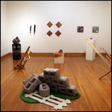 northwestern first stop for art exhibit building belonging