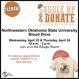 Northwestern Psychology Club and SGA to Sponsor OBI Blood Drive April 23-24
