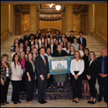 Northwestern Social Work finishes celebration of Social Work Month at Capitol