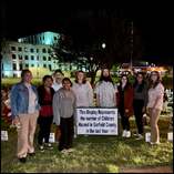 Northwestern SWAT Supports Awareness Through Wooden Children Project