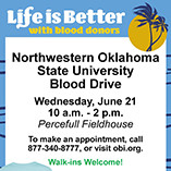 Northwestern to Play Host to Blood Drive June 21