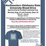 Northwestern to play host to Blood Drive Sept. 21-22