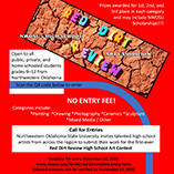 Northwestern’s Inaugural Red Dirt Review High School Art Contest Accepting Entries Until Nov. 10, Exhibition Dec. 1-12