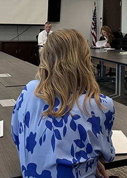 Dr. Kylene Rehder presents research and a proposal to the Oklahoma State Board of Licensed Social Workers to change the Licensed Social Work Associate licensure title to Licensed Bachelor’s Social Worker.
