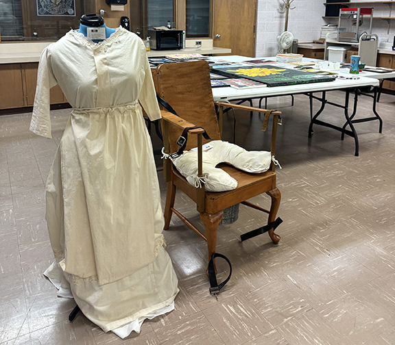 These are a few of the pieces of artwork entered in the 23rd annual Northwestern Art Society Art Show in the J.W. Martin Library during March. The winning pieces of art will be shown at the Runnymede during the First Friday Artwalk on April 3 from 6-8 p.m.