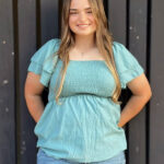 Afton Froelich, incoming Northwestern Oklahoma State University student and member of the 2026-27 President's Leadership Class, from Beaver, Oklahoma, majoring in Chemistry and Microbiology.