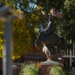 NWOSU Campus Ranger Statue