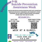 Suicide Prevention Week info
