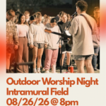BCM Outdoor Worship Night at the NWOSU Intramural Field